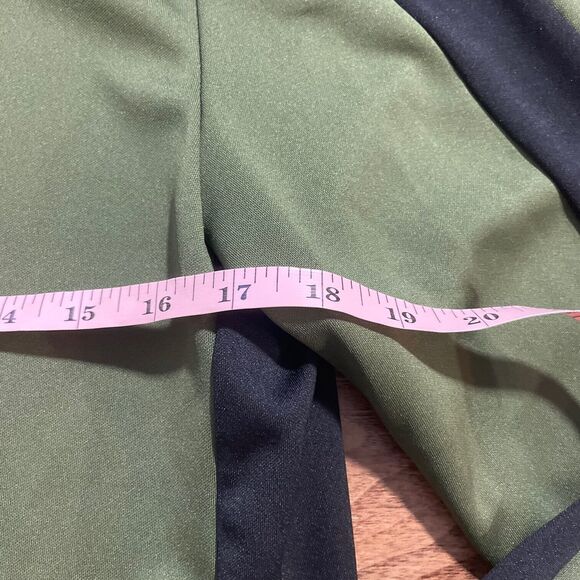 Id Ideology Regular Fit Moisture Wicking Full Zip Jacket Green Black Mens Size S - Picture 4 of 8
